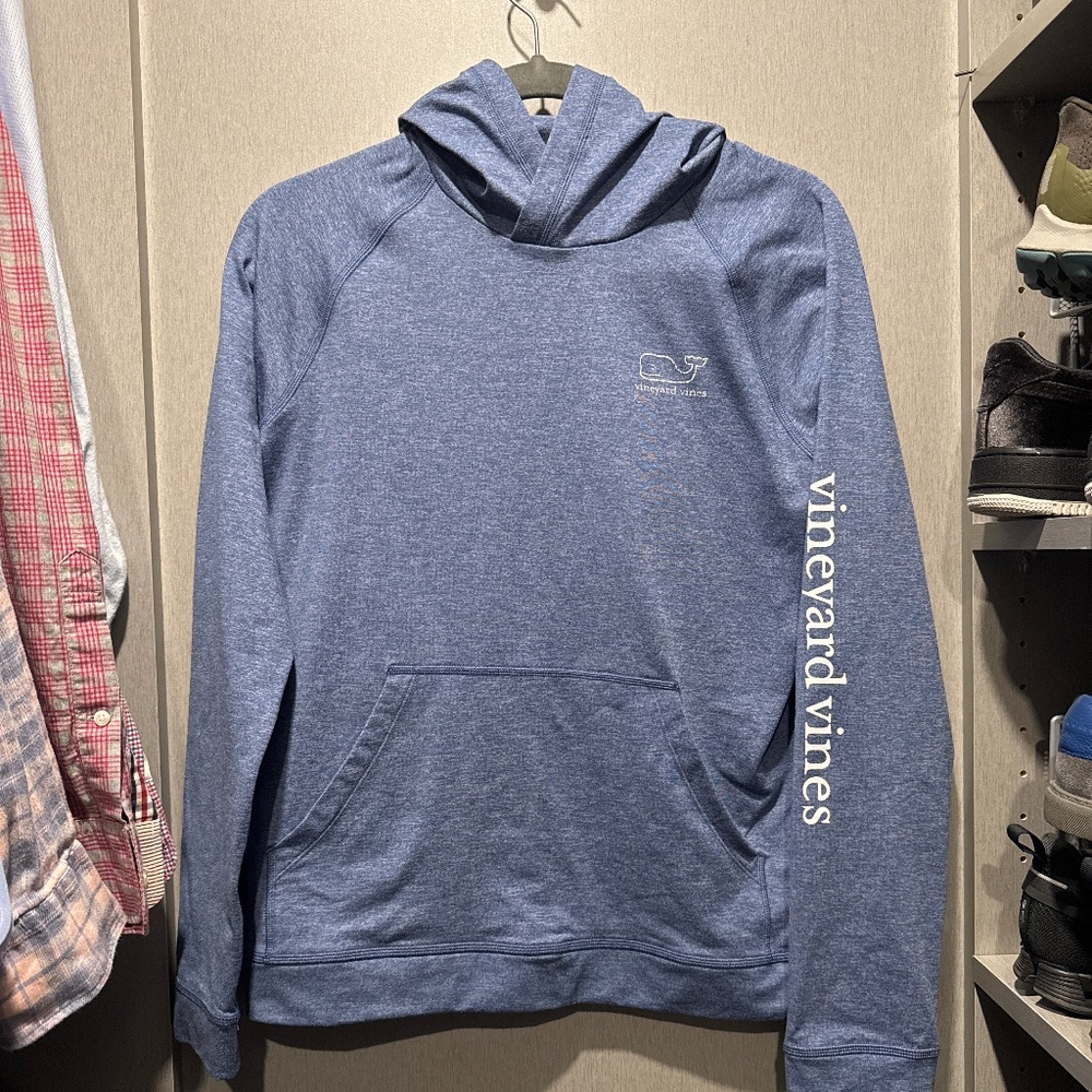 Vineyard Vines Kid’s Performance Hoodie Blue